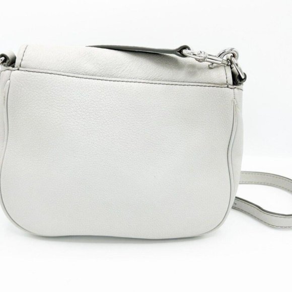 Marc Jacobs Empire City Leather Messenger Crossbody Bag, NWOT, white - Picture 3 of 3